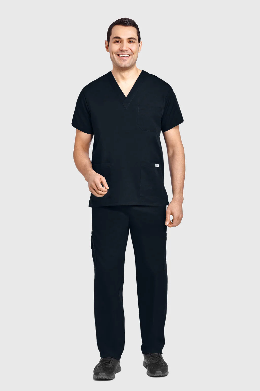 310T Mobb Medical Unisex Vneck Scrub Top (XXS - 4XL)