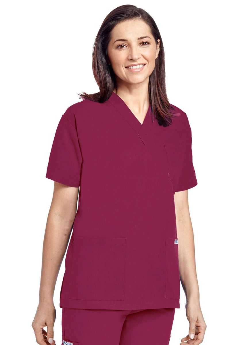 310T Mobb Medical Unisex Vneck Scrub Top (XXS - 4XL)