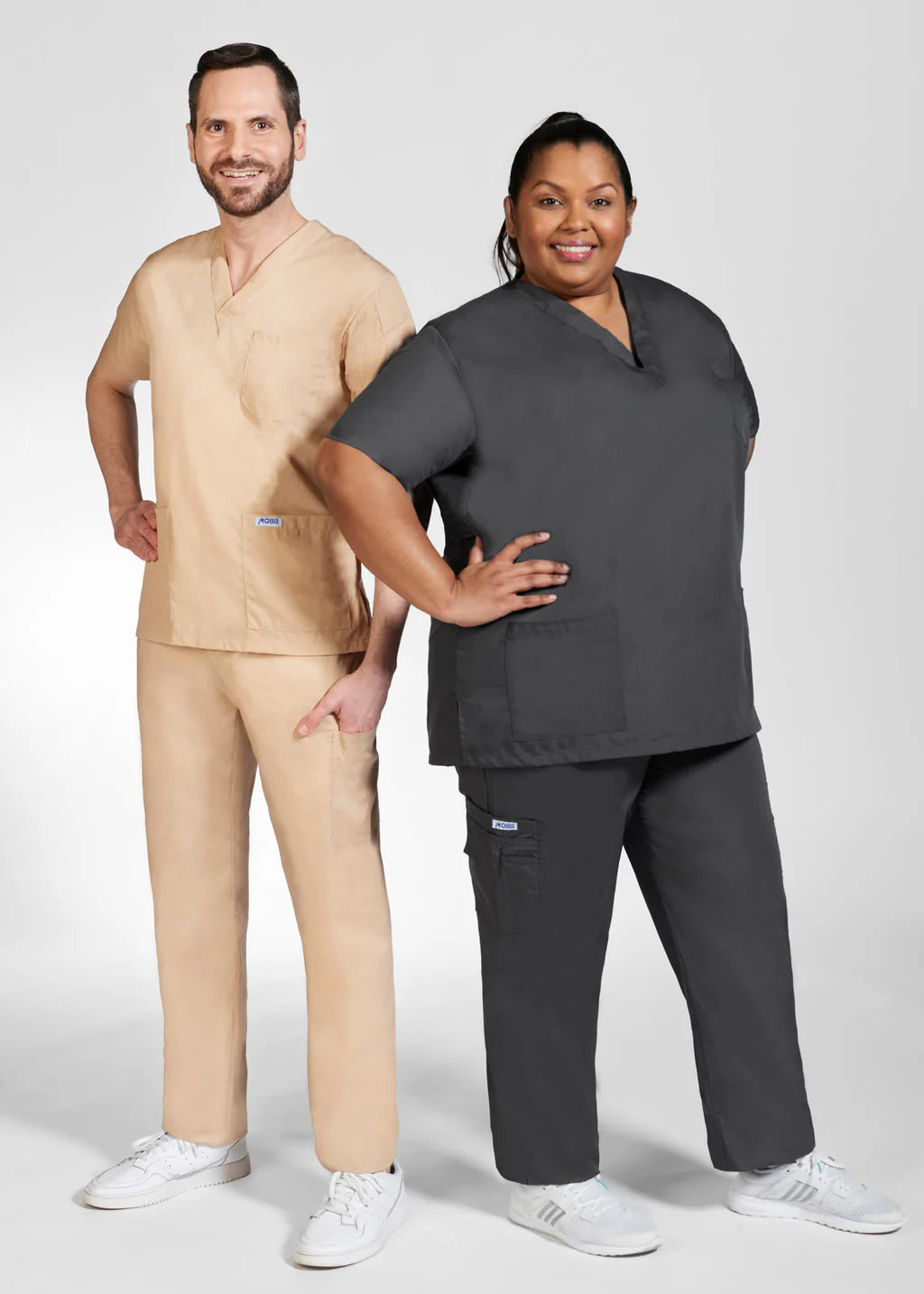 310/307 Mobb Elastic Drawstring Medical Unisex Scrub Set (XXS - 6XL)