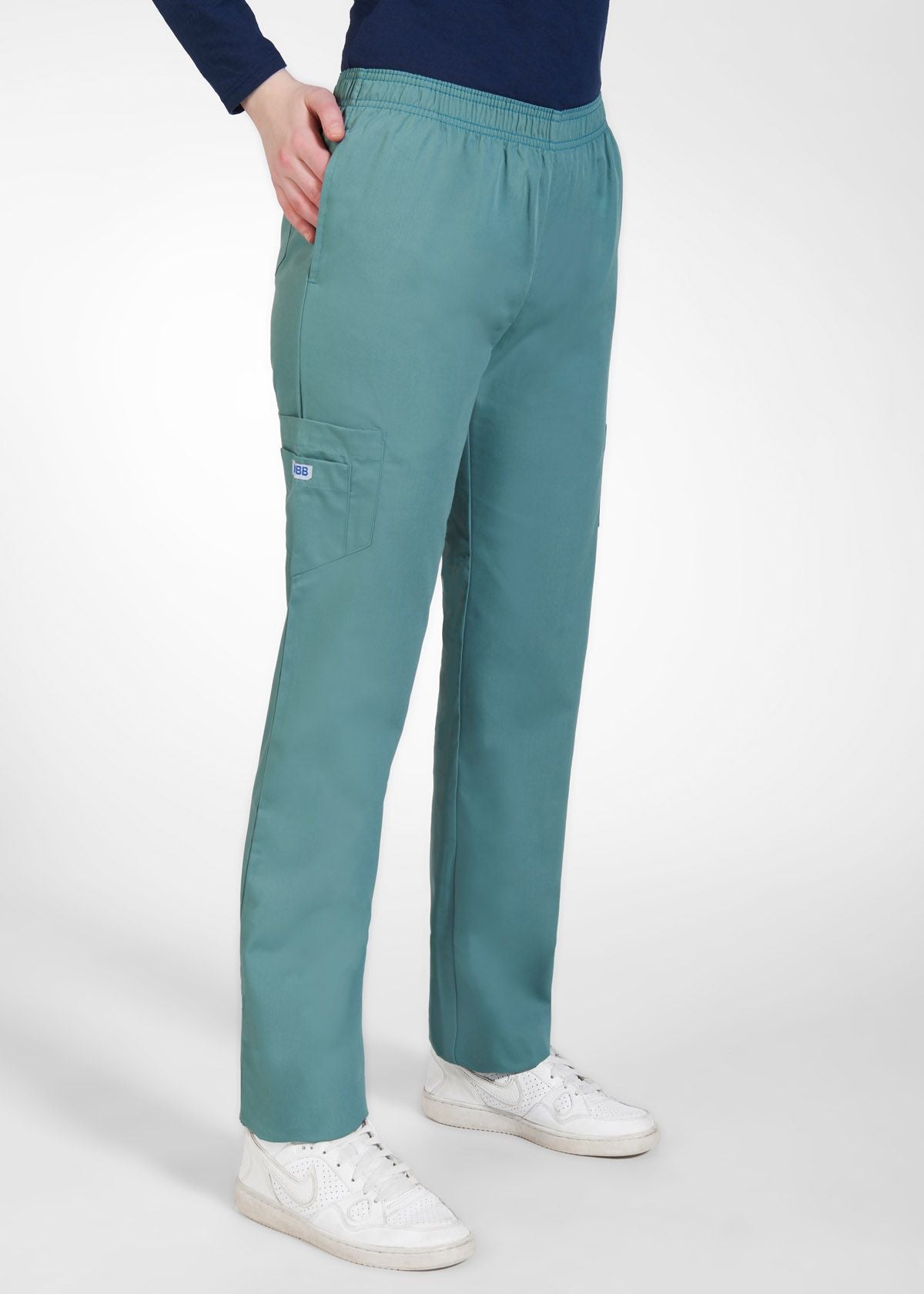 312P Mobb Elastic Boot Cut Flip Flap Scrub Pant (XXS - 2XL)