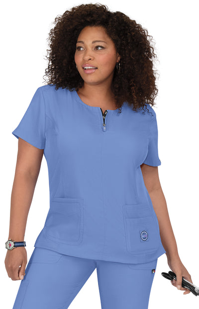 317 Koi Scrubs Serenity Top - Women's Scrub Top (XXS - 5XL)