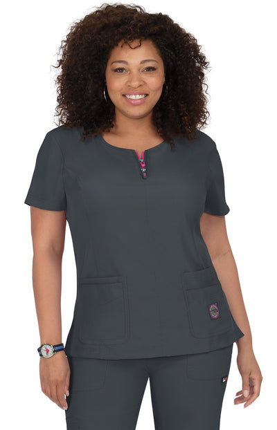 317 Koi Scrubs Serenity Top - Women's Scrub Top (XXS - 5XL)