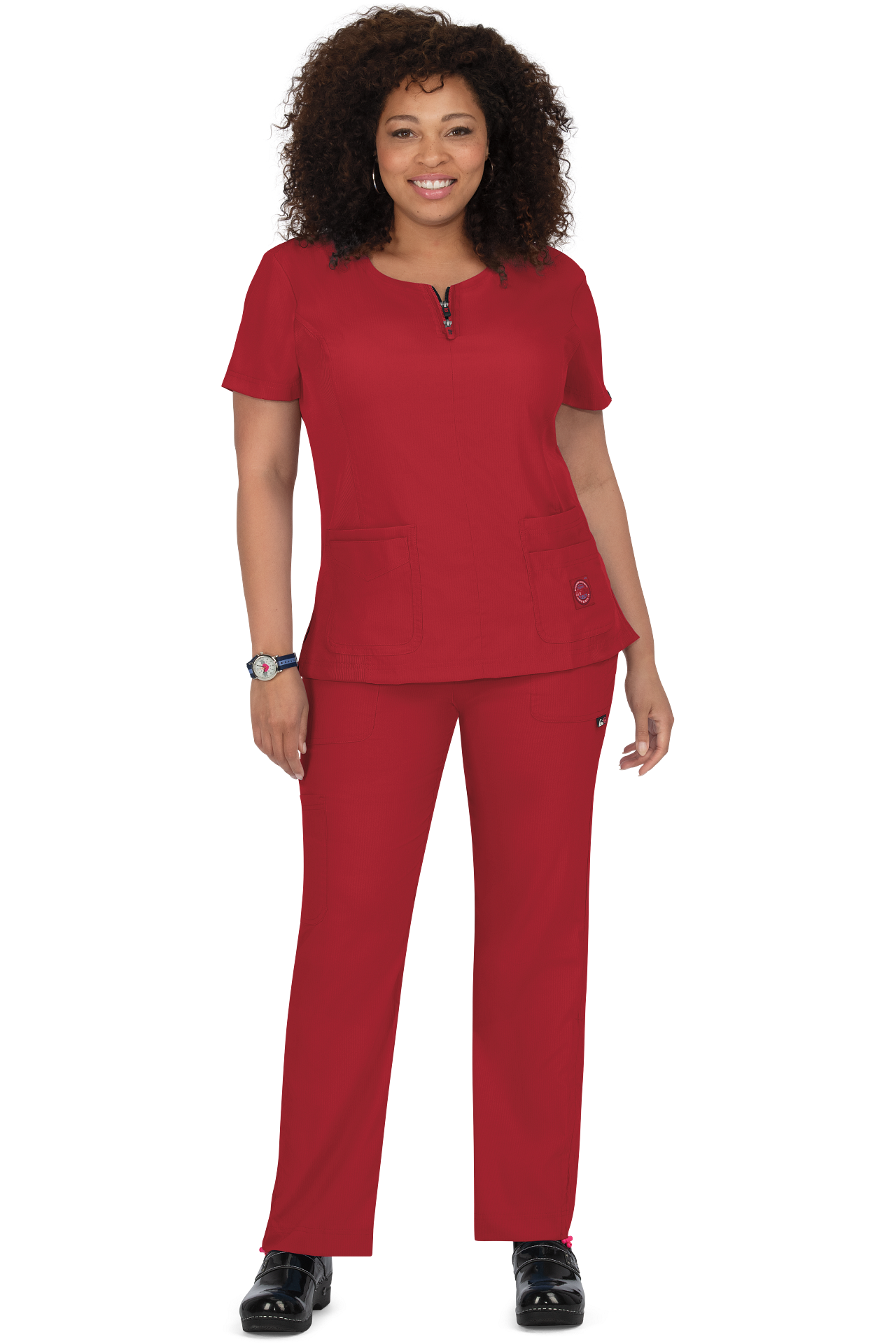 317 Koi Scrubs Serenity Top - Women's Scrub Top (XXS - 5XL)