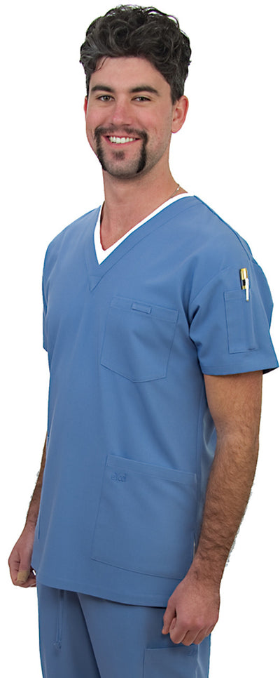 E320T Excel Men V-Neck Top (XS - 3XL)