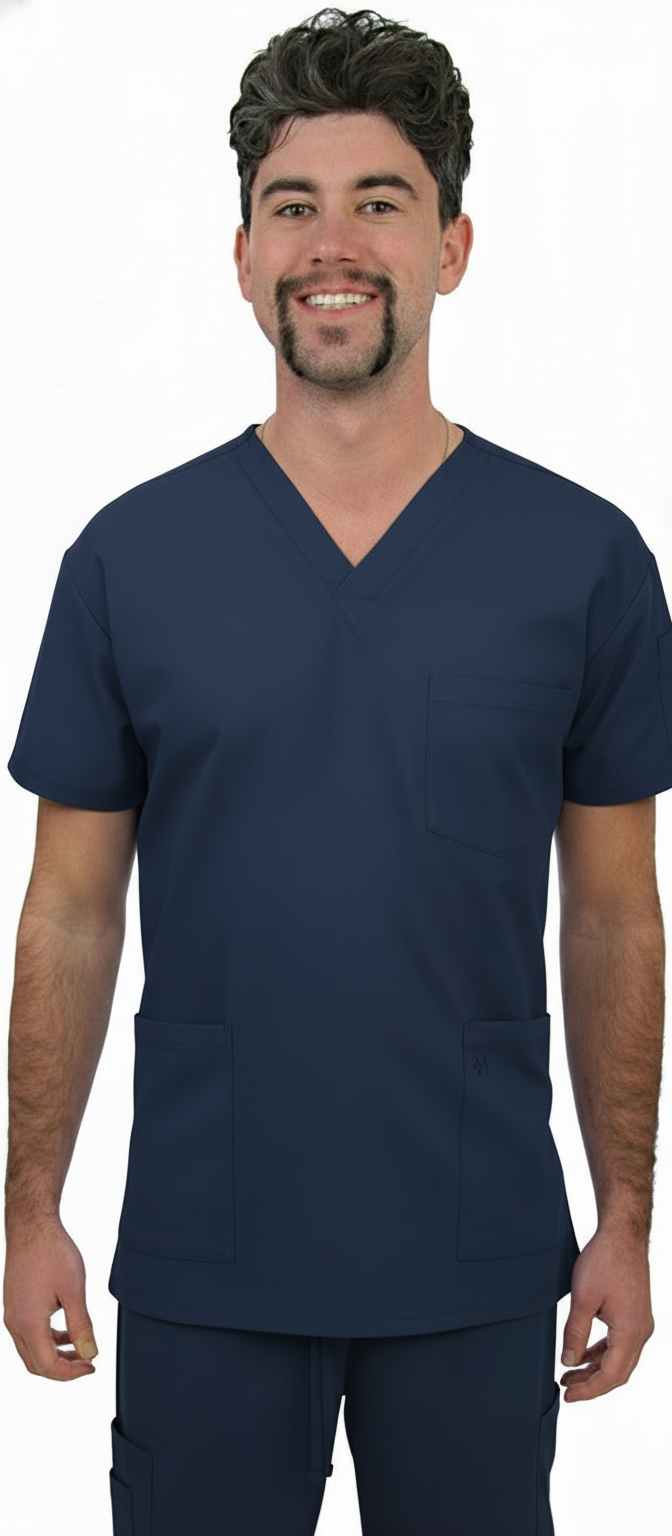 E320T Excel Men V-Neck Top (XS - 3XL)