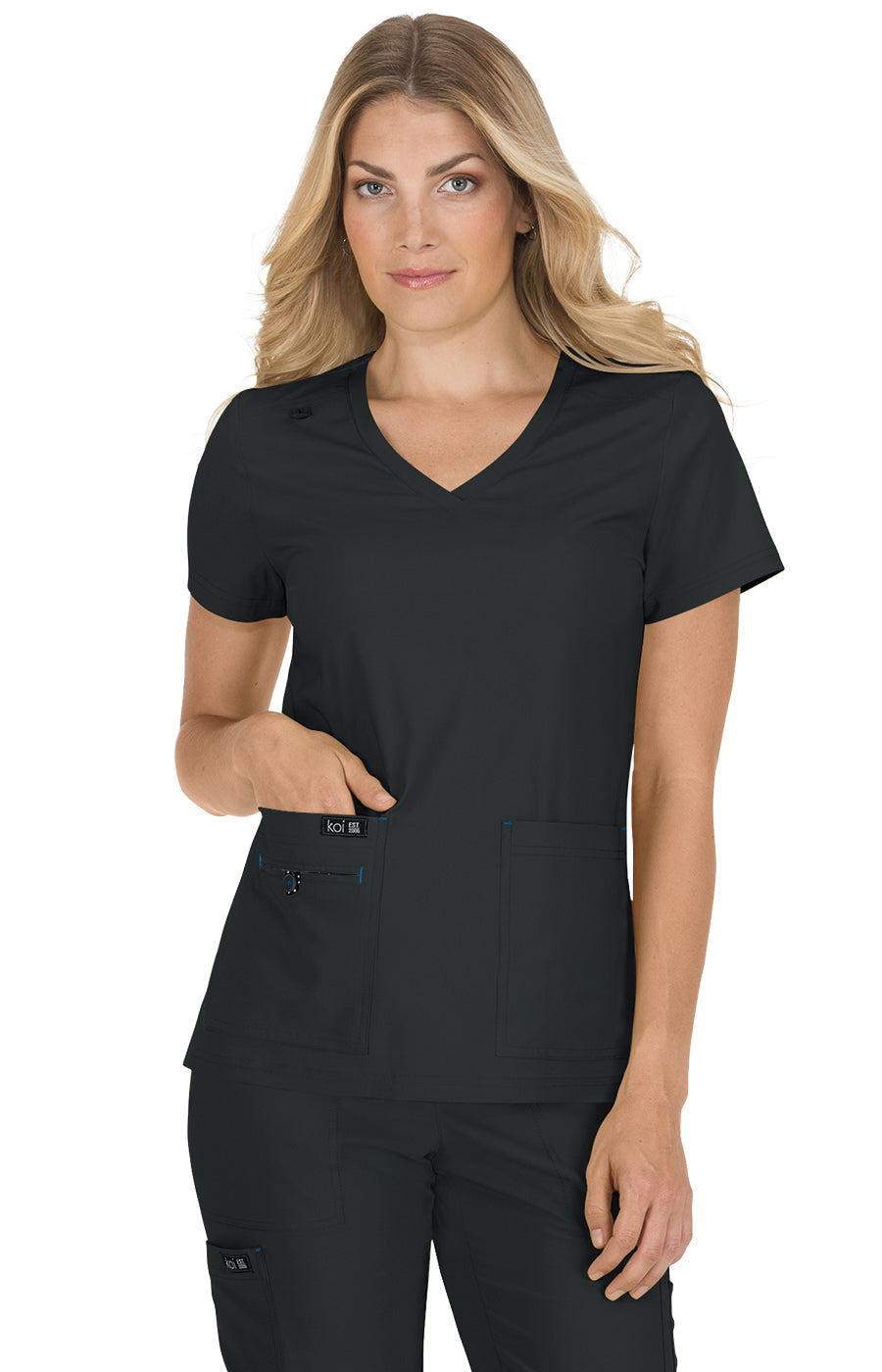 373 Koi Basics Becca Top - Women's Scrub Top (XXS - 5XL)