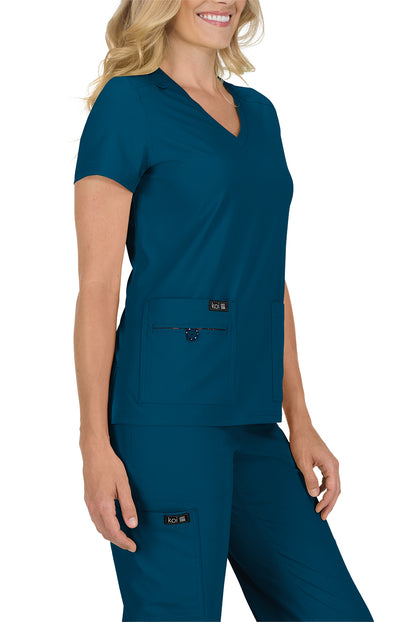 373 Koi Basics Becca Top - Women's Scrub Top (XXS - 5XL)