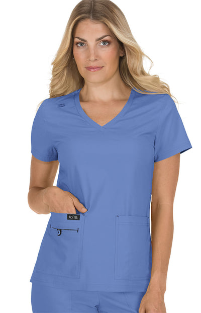 373 Koi Basics Becca Top - Women's Scrub Top (XXS - 5XL)