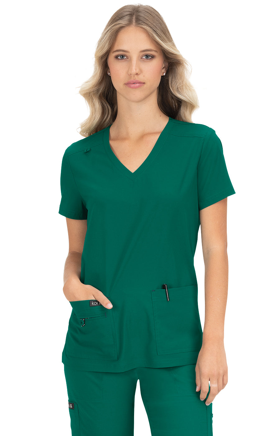 373 Koi Basics Becca Top - Women's Scrub Top (XXS - 5XL)