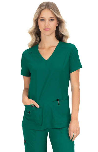 373 Koi Basics Becca Top - Women's Scrub Top (XXS - 5XL)