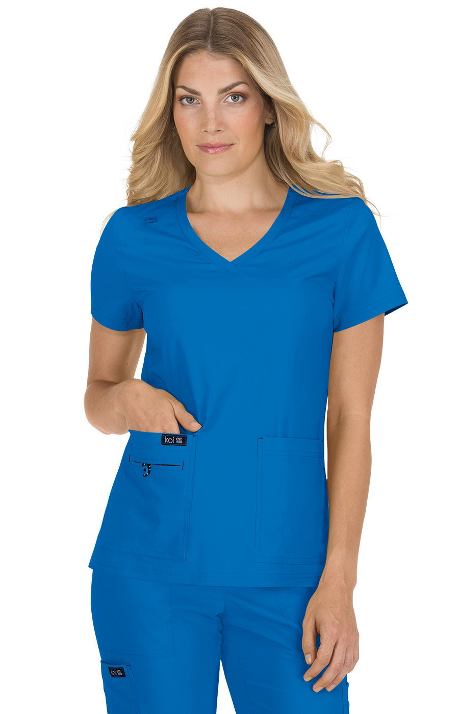 373 Koi Basics Becca Top - Women's Scrub Top (XXS - 5XL)