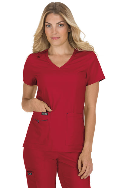 373 Koi Basics Becca Top - Women's Scrub Top (XXS - 5XL)