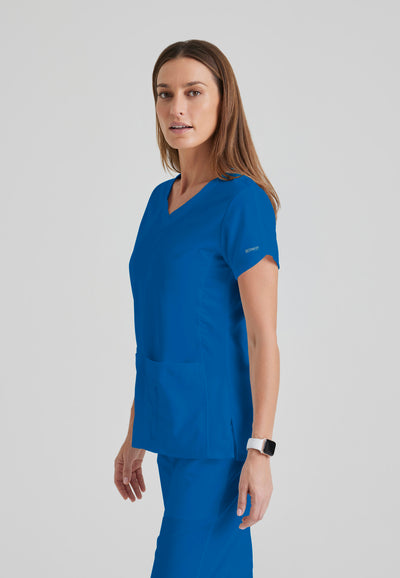 41423 Grey's Anatomy 4 Pocket V-Neck Cora Top (XXS - 5XL)