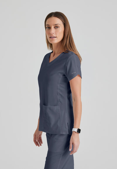 41423 Grey's Anatomy 4 Pocket V-Neck Cora Top (XXS - 5XL)