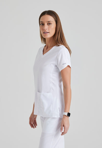 41423 Grey's Anatomy 4 Pocket V-Neck Cora Top (XXS - 5XL)