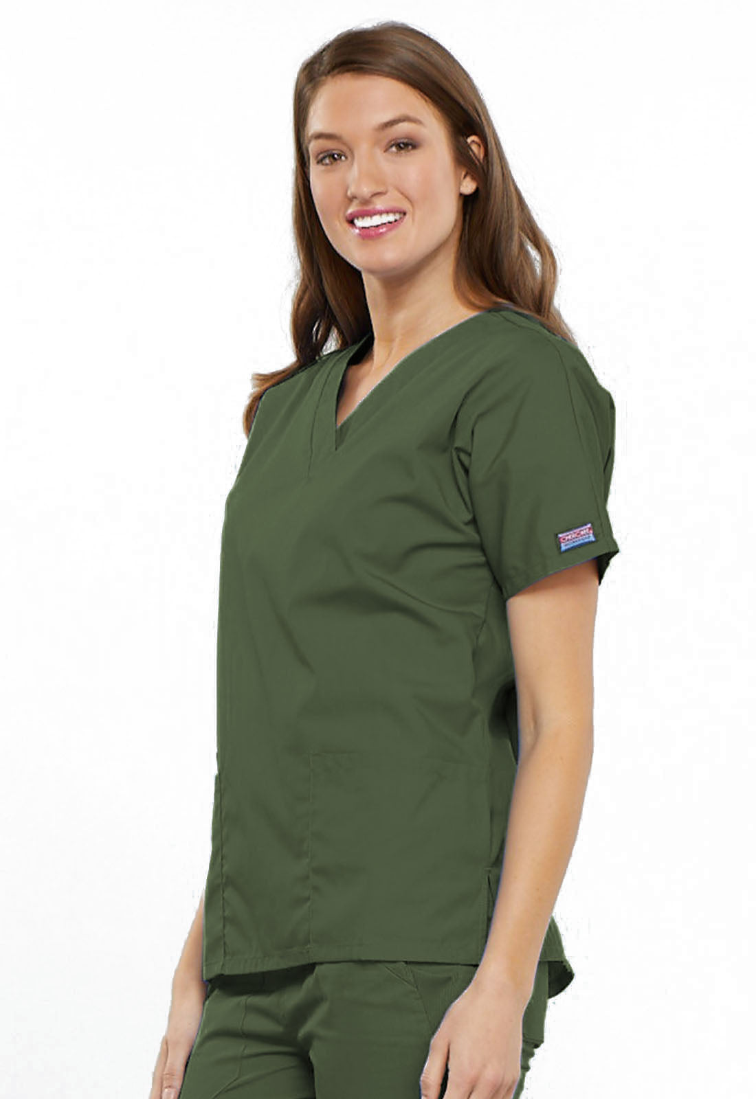 4700 Cherokee Workwear V-Neck Top (XXS - 5XL)