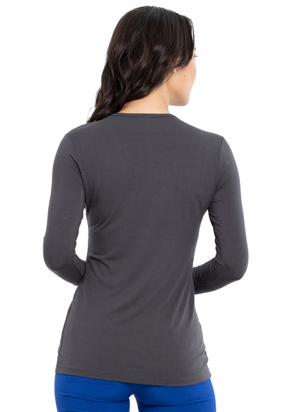 4881 Cherokee Long Sleeve Underscrub Knit Tshirt (XS - 2XL)