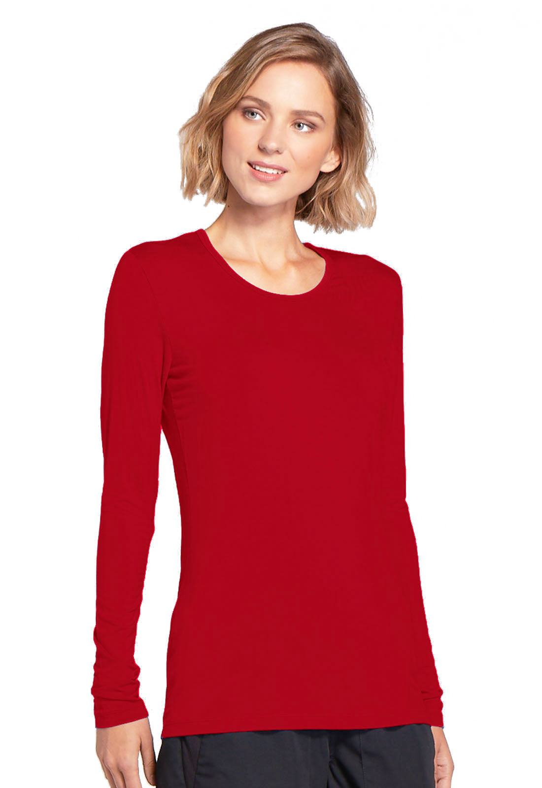 4881 Cherokee Long Sleeve Underscrub Knit Tshirt (XS - 2XL)