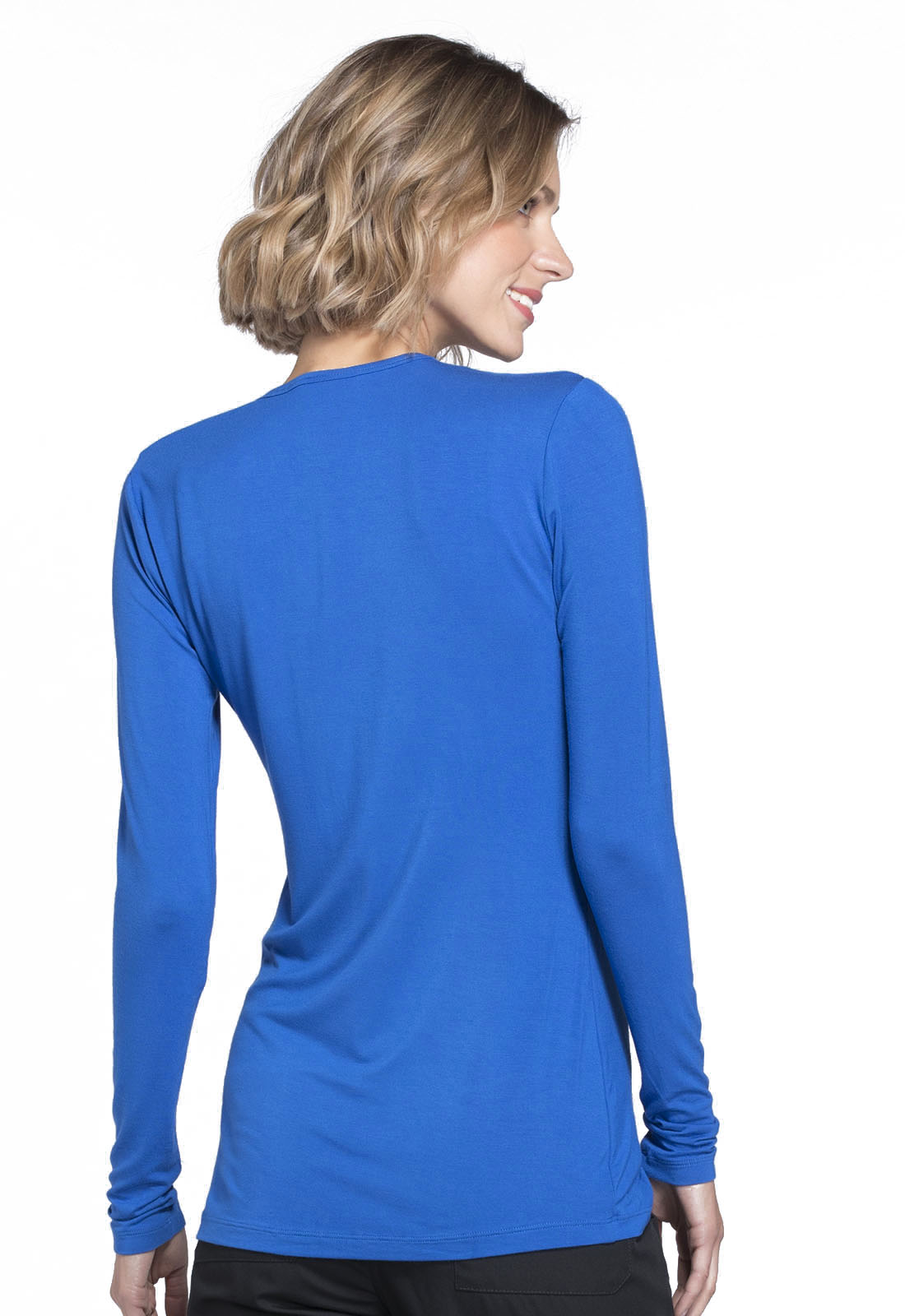 4881 Cherokee Long Sleeve Underscrub Knit Tshirt (XS - 2XL)