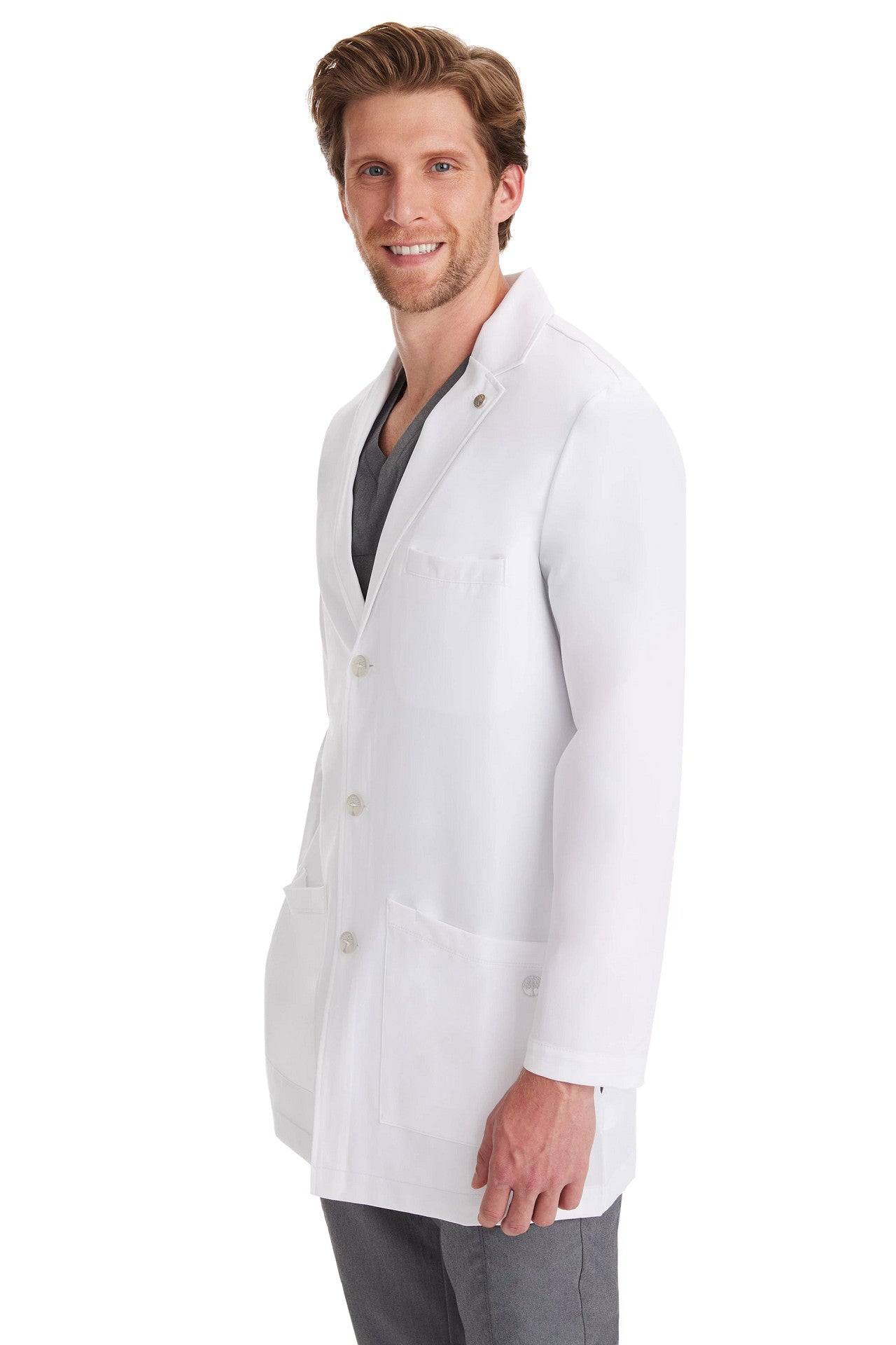 5100 Healing Hands Logan 35½" Lab Coat Men (XS - 5XL)