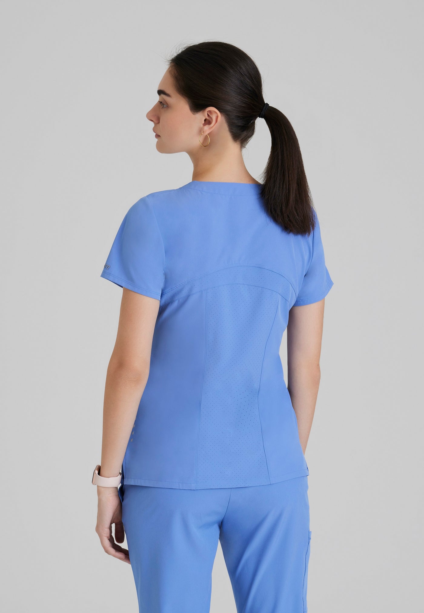 5106 Barco One 5 Pocket Cool Lightweight  Pet Hair Release Women's Scrubs Top (XXS - 5XL)