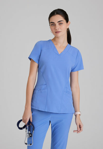 5106 Barco One 5 Pocket Cool Lightweight  Pet Hair Release Women's Scrubs Top (XXS - 5XL)