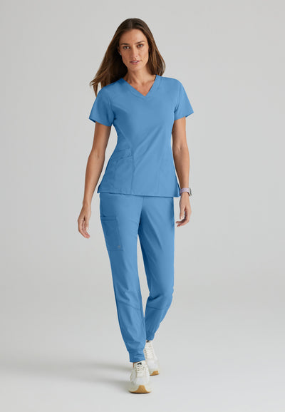 5106 Barco One 5 Pocket Cool Lightweight  Pet Hair Release Women's Scrubs Top (XXS - 5XL)