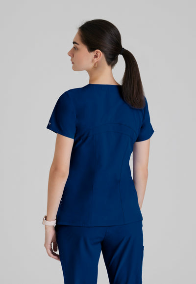 5106 Barco One 5 Pocket Cool Lightweight  Pet Hair Release Women's Scrubs Top (XXS - 5XL)