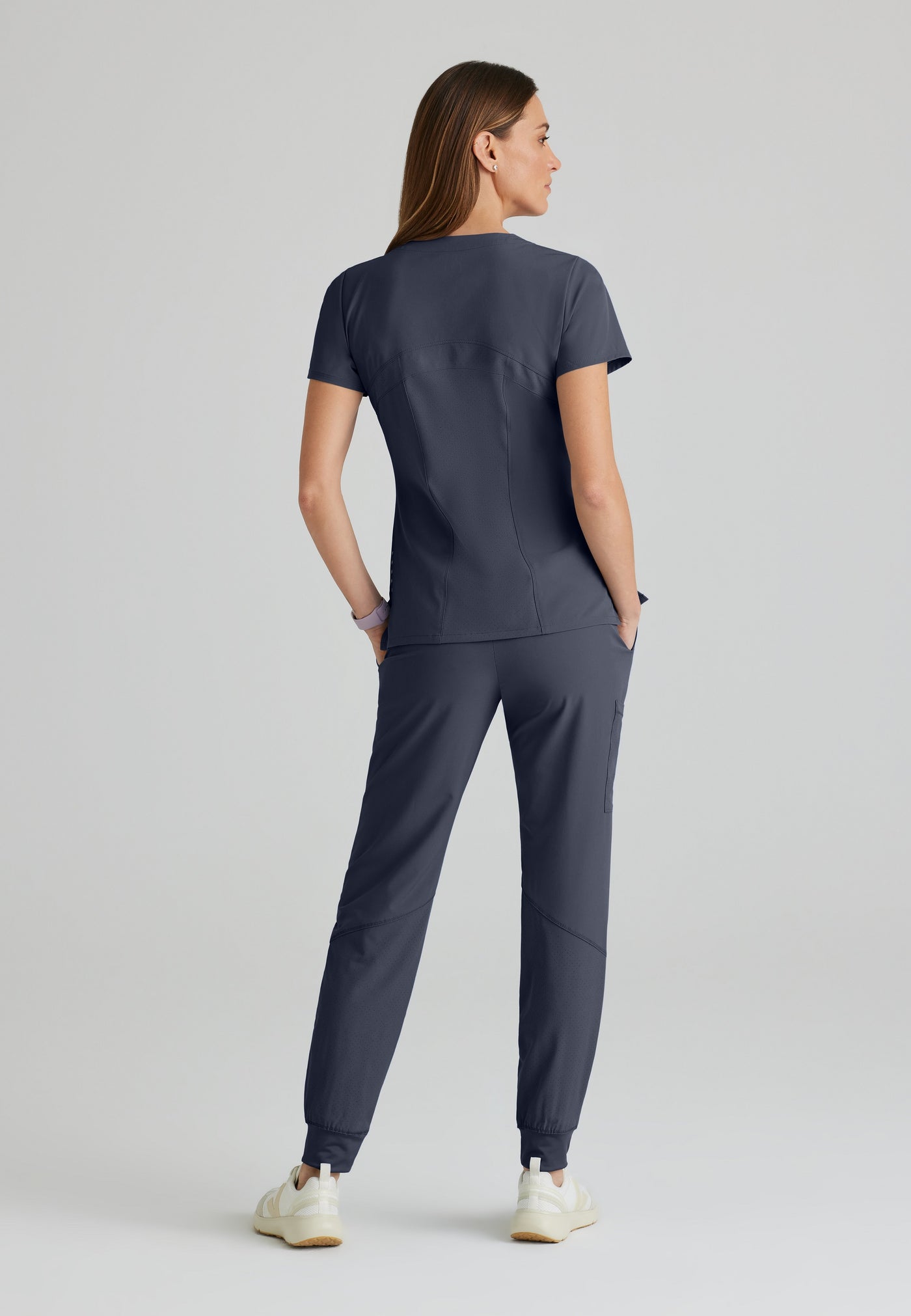 5106 Barco One 5 Pocket Cool Lightweight  Pet Hair Release Women's Scrubs Top (XXS - 5XL)