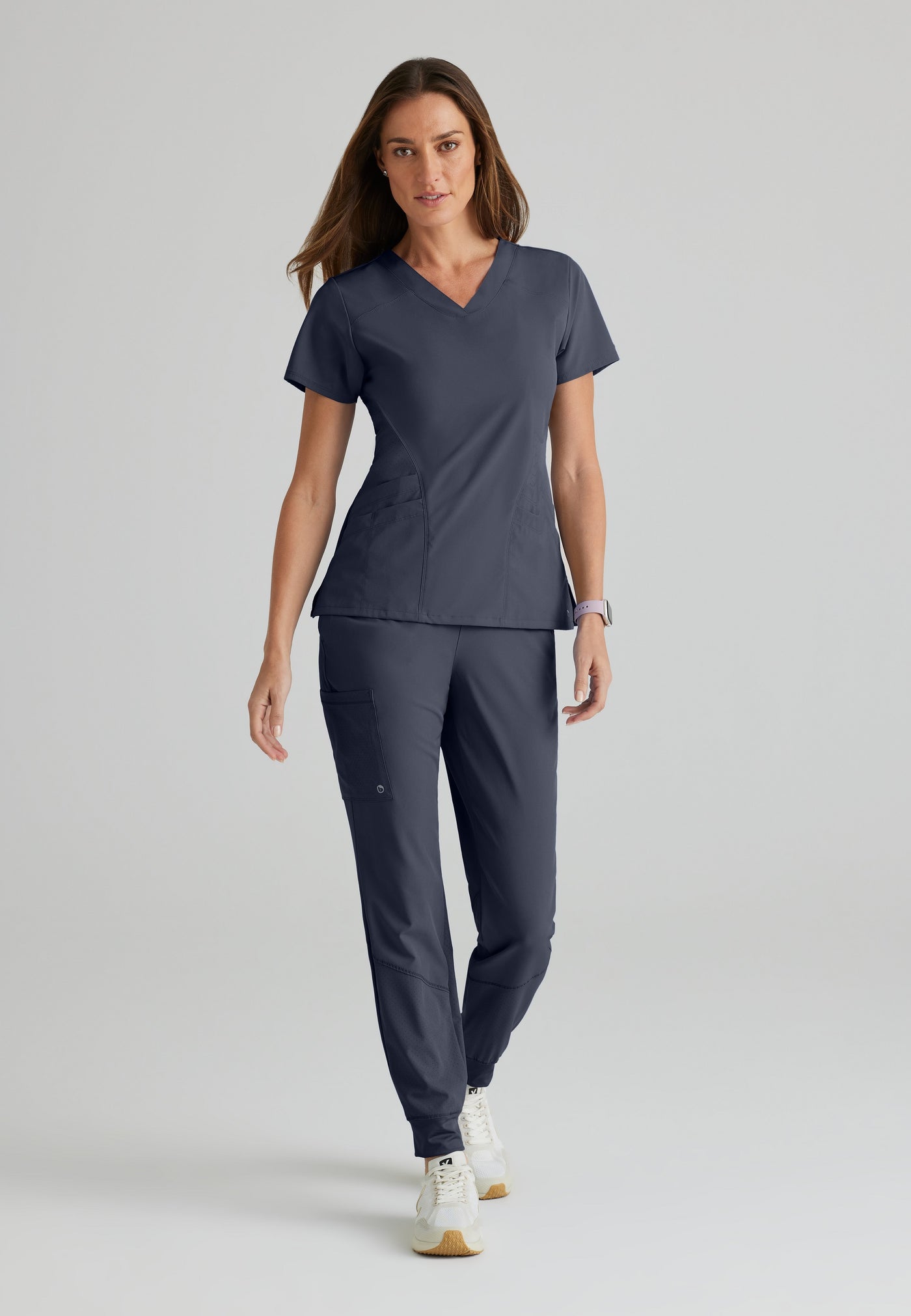 5106 Barco One 5 Pocket Cool Lightweight  Pet Hair Release Women's Scrubs Top (XXS - 5XL)