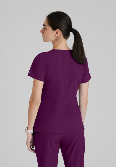 5106 Barco One 5 Pocket Cool Lightweight  Pet Hair Release Women's Scrubs Top (XXS - 5XL)