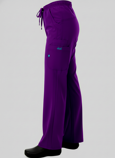 E610P Excel 4-Way Stretch Wide Leg Pant (XXS - 2XL)