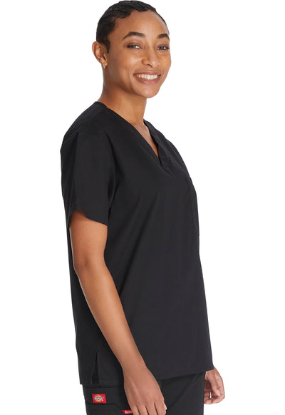 83706 Dickies EDS Signature Unisex Tuckable V-Neck Top 55% Cotton (XS - 5XL)