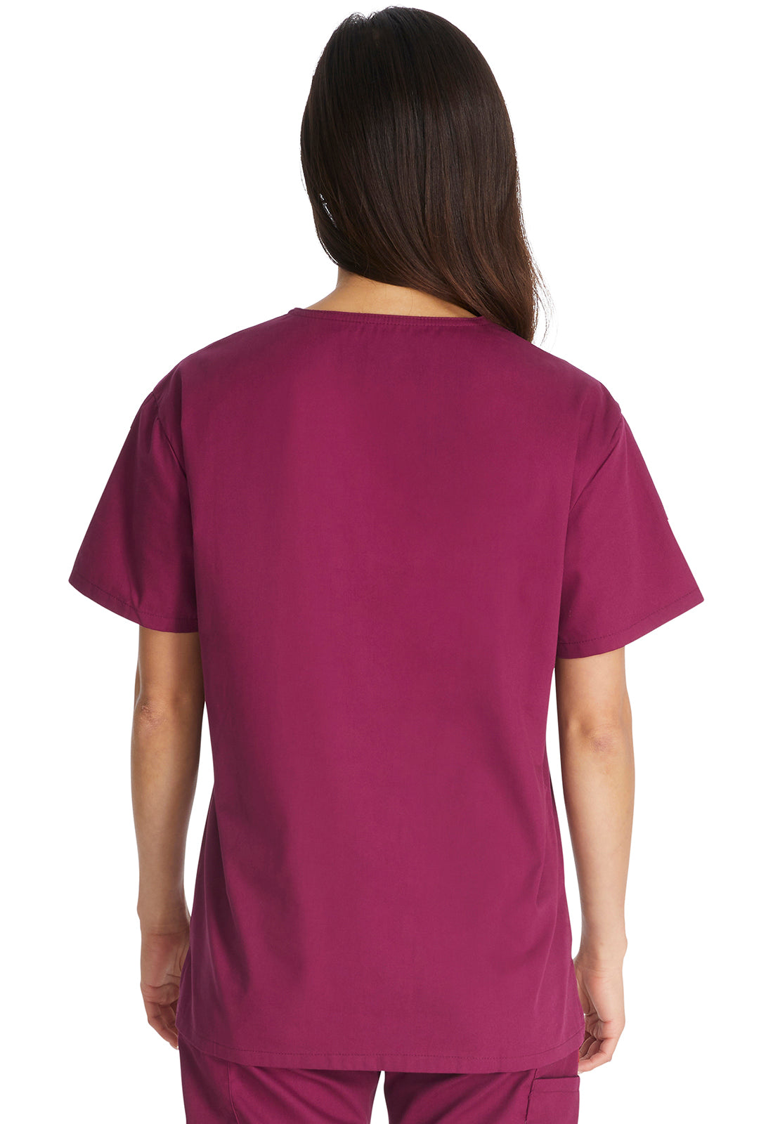 83706 Dickies EDS Signature Unisex Tuckable V-Neck Top 55% Cotton (XS - 5XL)