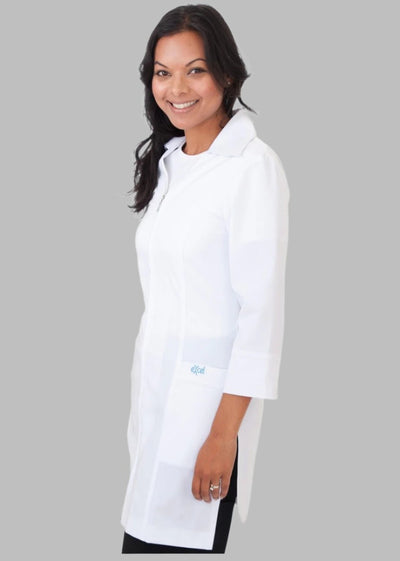 E865J Excel Two-Ways Zipper Long Spa Uniform 4-Way Stretch (XXS - 3XL)