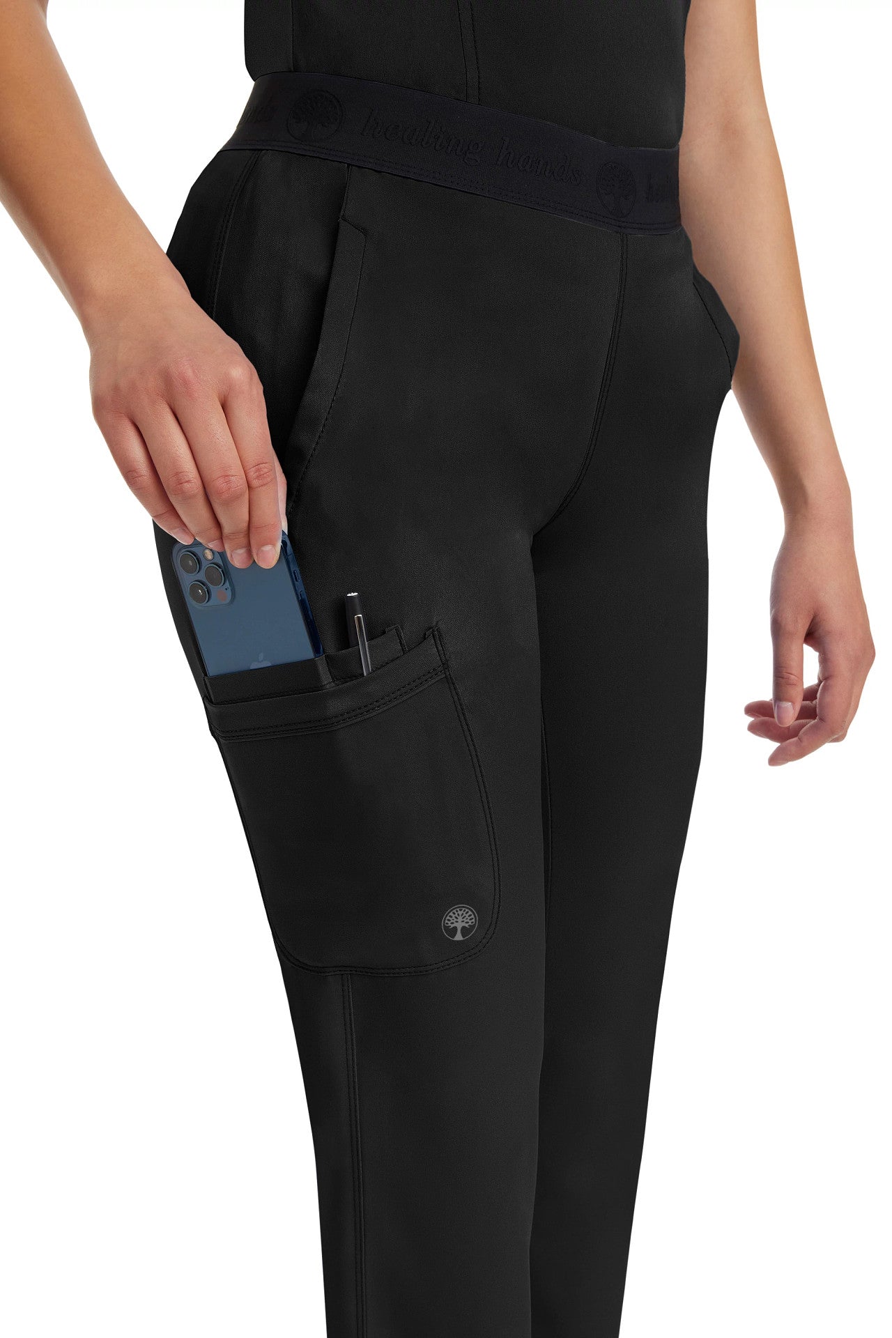 9500 Healing Hands HH Works Rachel 6 Pocket Straight Leg Yoga Pants