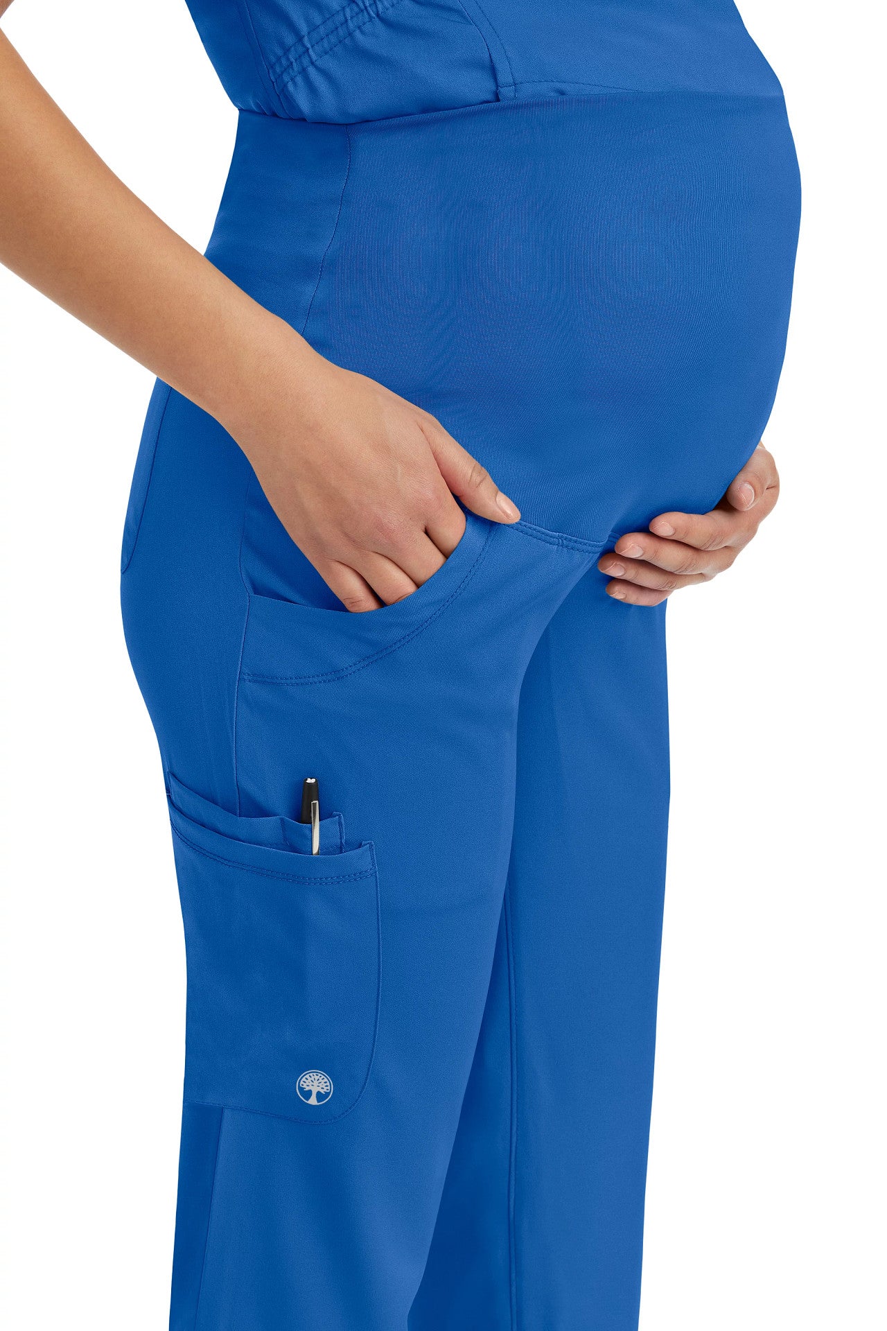 9510 Healing Hands HH Works Rose Maternity Scrub Pants  (XS - 3XL)