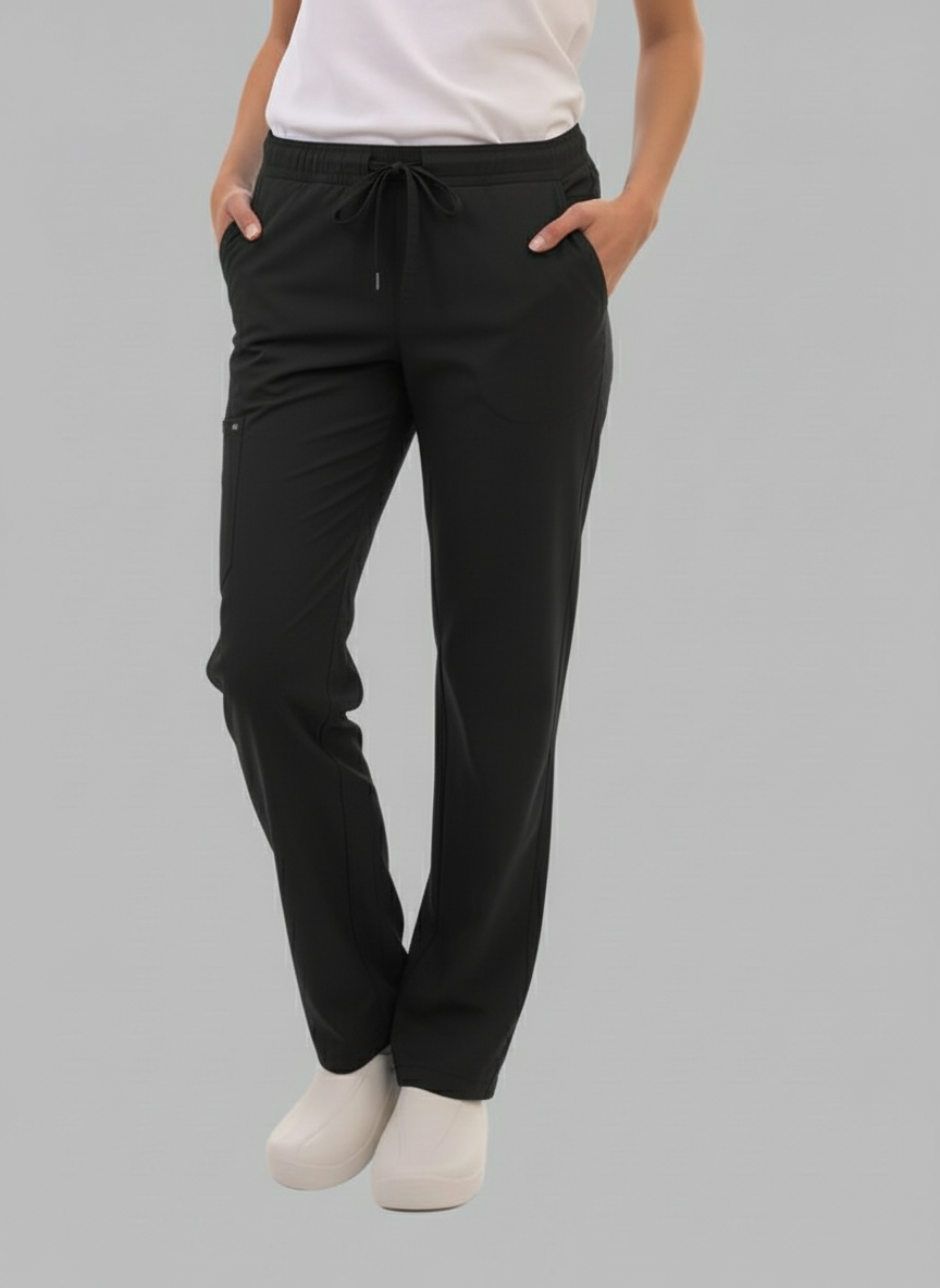 E960P Excel 4-Way Stretch Slim Fitted Pant (XXS - 2XL)