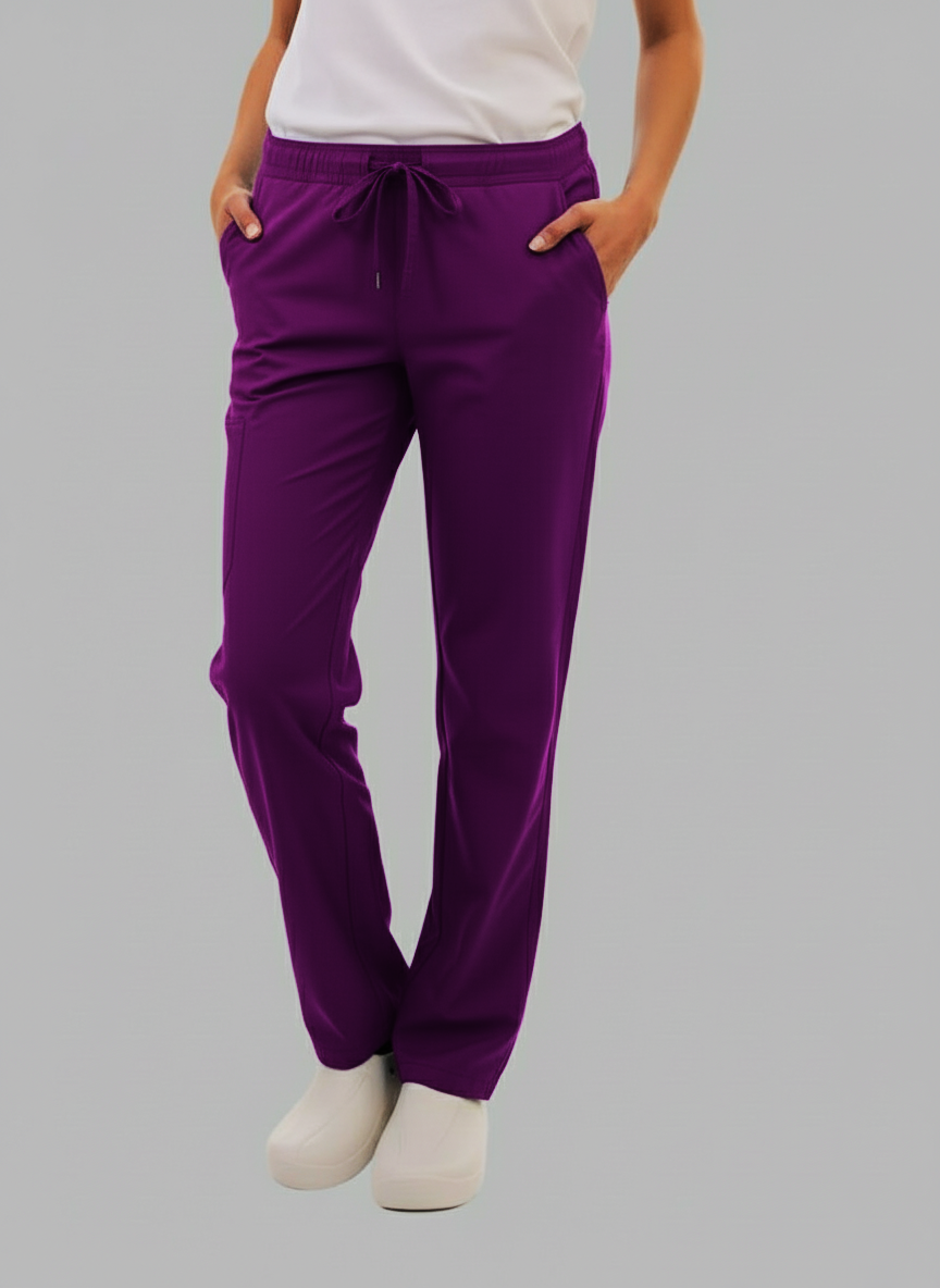 E960P Excel 4-Way Stretch Slim Fitted Pant (XXS - 2XL)