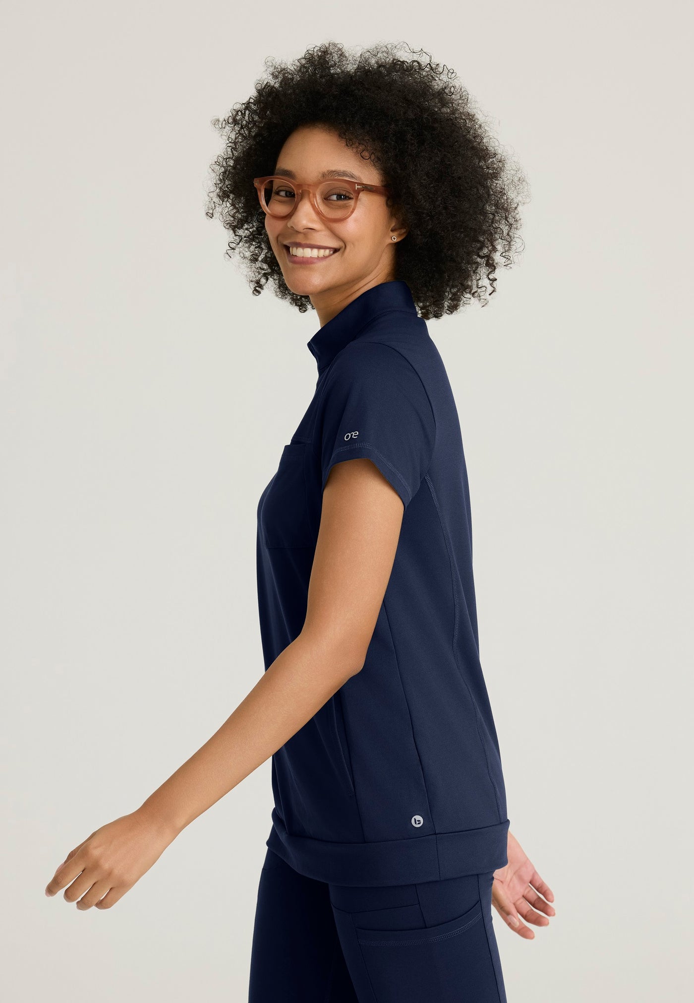 BOT270 Barco One Performance Knit Women Vigor Scrub Top (XXS - 5XL)