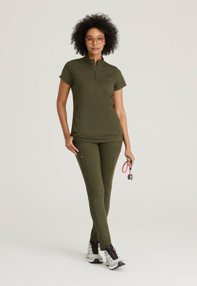 BOT270 Barco One Performance Knit Women Vigor Scrub Top (XXS - 5XL)