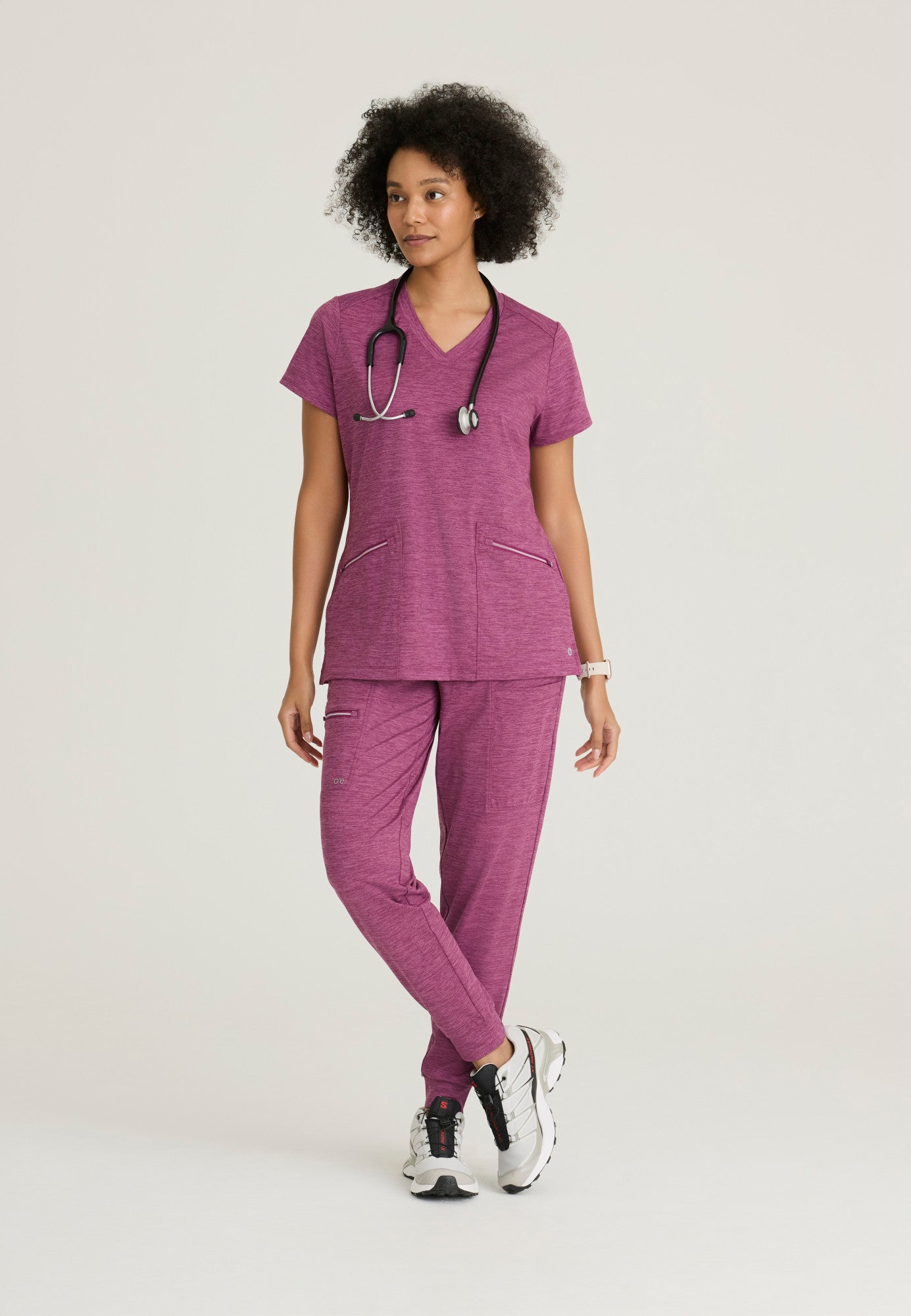 BOP631 Barco One Performance Knit Woman 5 Pockets Jogger Scrub Pants (XXS to 5XL)