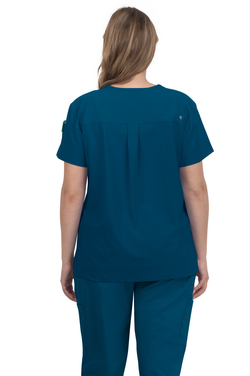 C101 Koi Cureology Cardi Scrub Top  (XXS - 5XL)