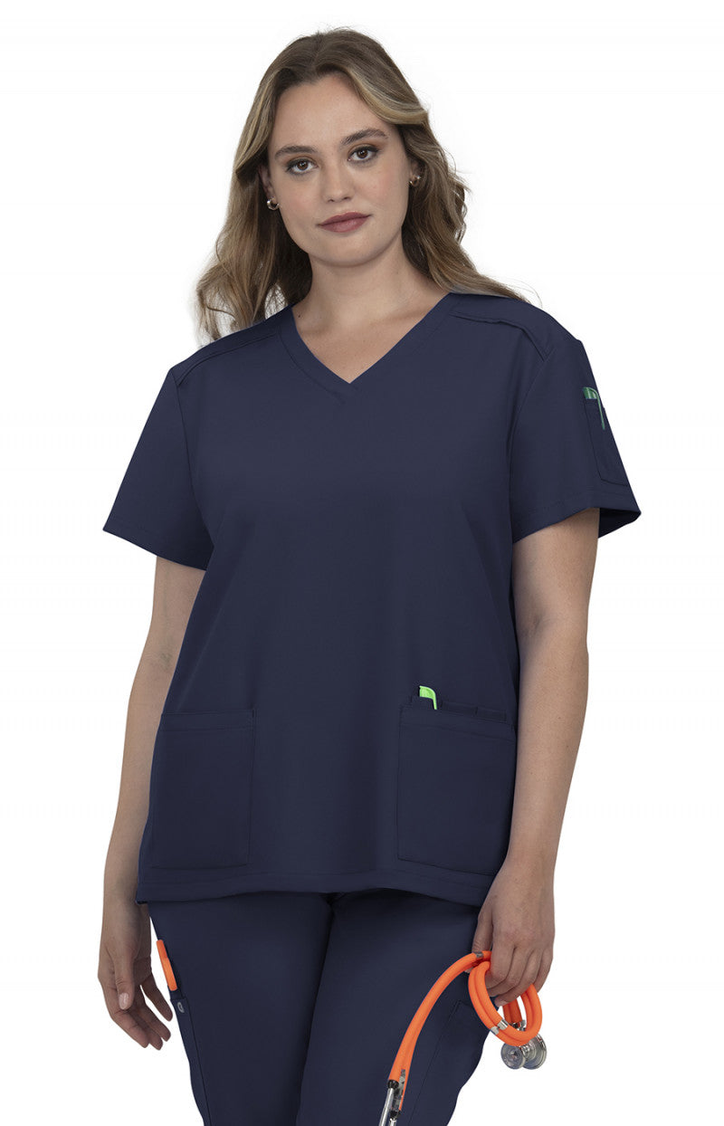 C101 Koi Cureology Cardi Scrub Top  (XXS - 5XL)