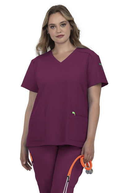 C101 Koi Cureology Cardi Scrub Top  (XXS - 5XL)