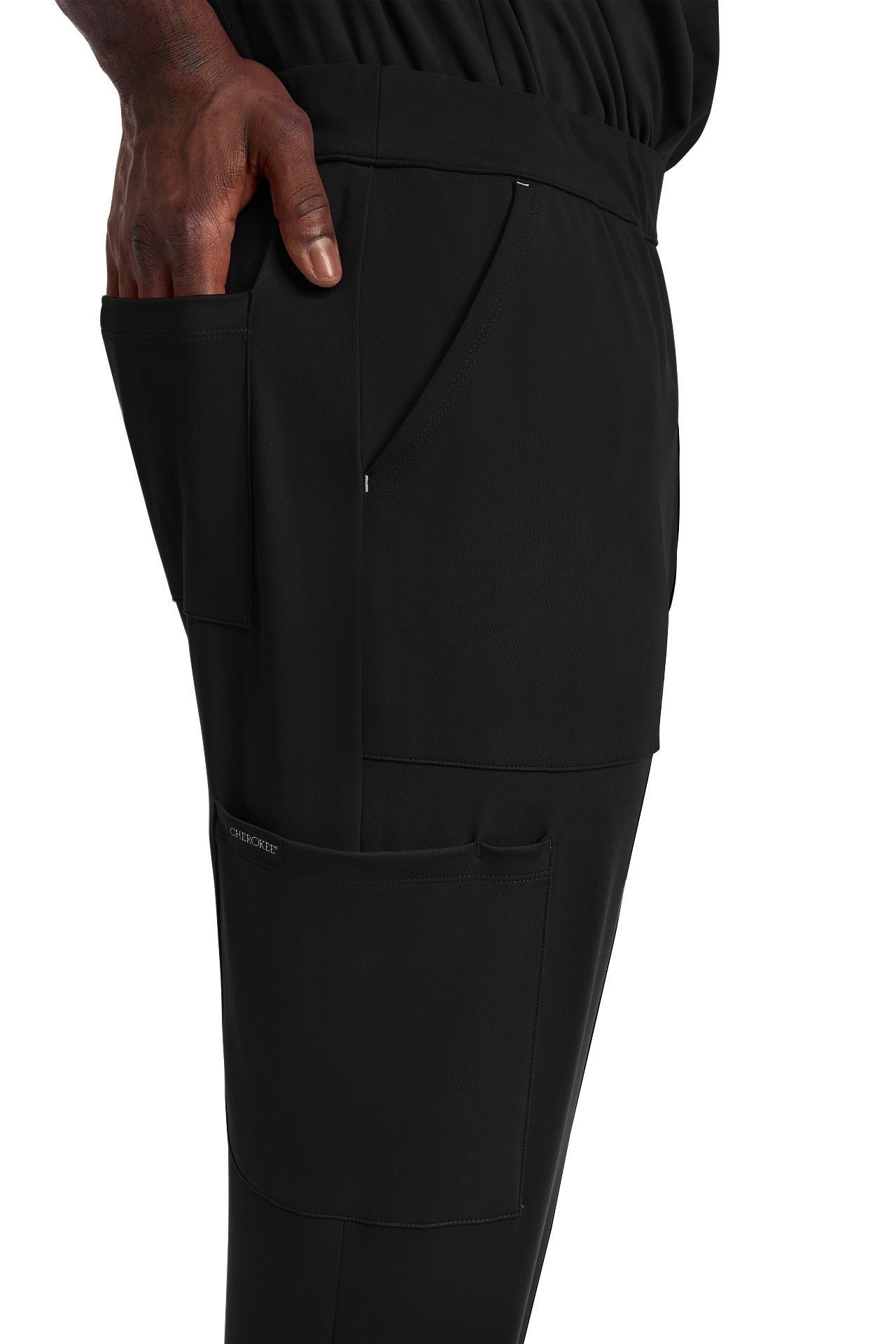 CK034 Cherokee Achieve Super Stretch Men 5-Pocket Jogger Pant (XS - 5XL)