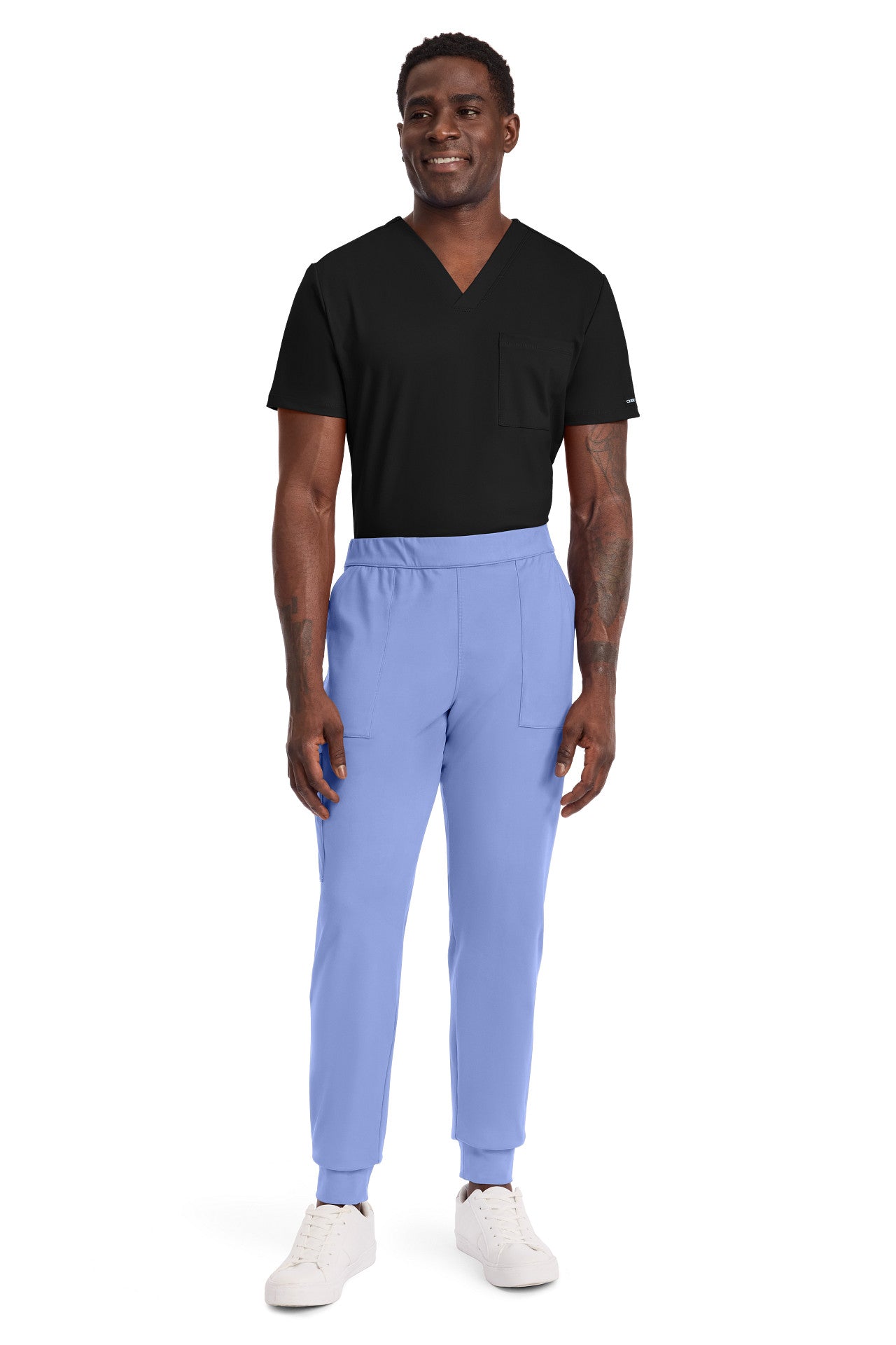 CK034 Cherokee Achieve Super Stretch Men 5-Pocket Jogger Pant (XS - 5XL)