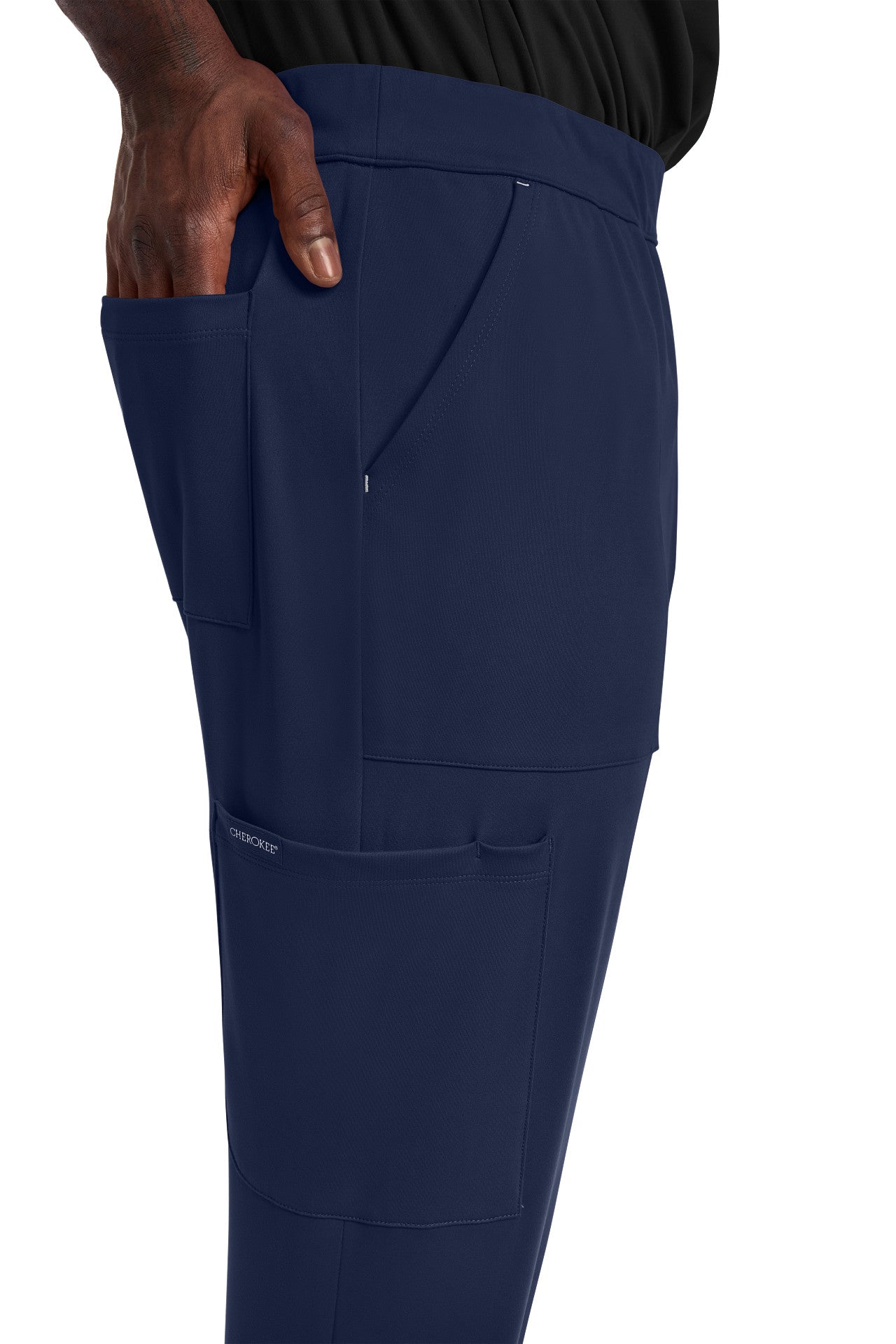 CK034 Cherokee Achieve Super Stretch Men 5-Pocket Jogger Pant (XS - 5XL)