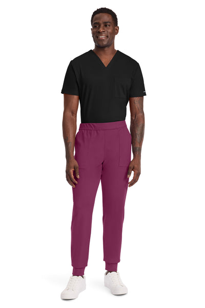 CK034 Cherokee Achieve Super Stretch Men 5-Pocket Jogger Pant (XS - 5XL)