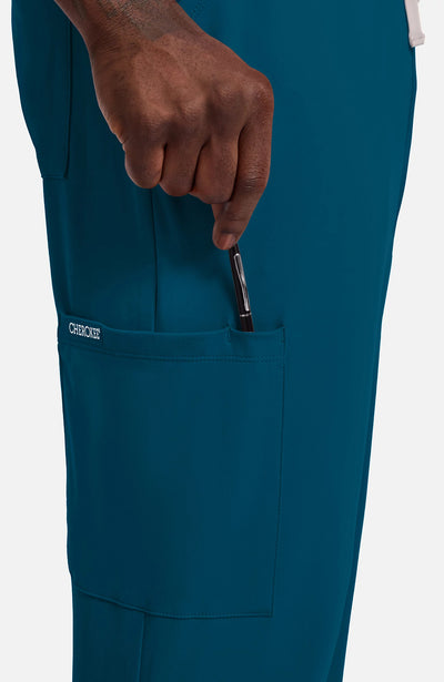 CK036 Cherokee Achieve Super Stretch Men 5-Pocket Straight Leg Pant (XS - 5XL)